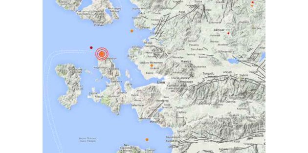 İzmir'de deprem, İzmir Karaburun 4.1'le sallandı