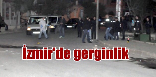 İzmir'de PKK eylemlerine polis müdahalesi