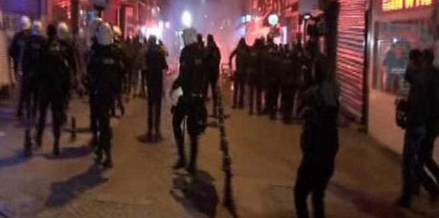 Kadıköy'de Berkin Elvan eyleminde çatışma çıktı