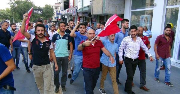 Kahramanmaraş'a teröre tepki yürüyüşü