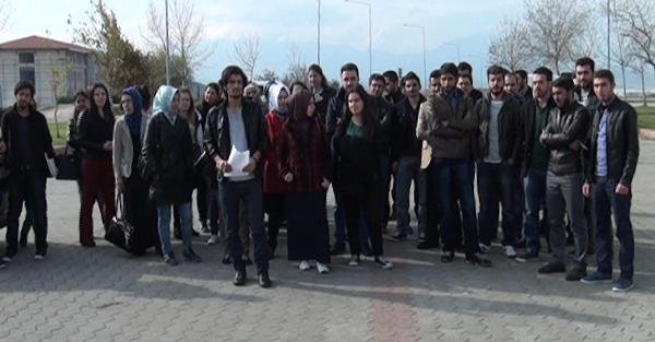 Kahramanmaraş'ta Öğrencilerden Formasyon Eylemi