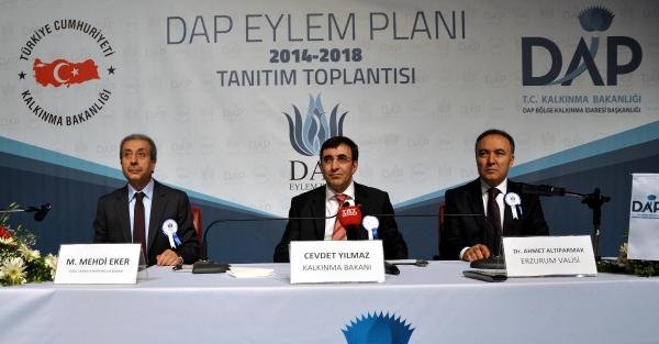 Kalkınma Bakanı Cevdet Yılmaz DAP Eylem Planını açıkladı