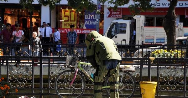 Kastamonu'da şüpheli bisiklet ve çanta paniği