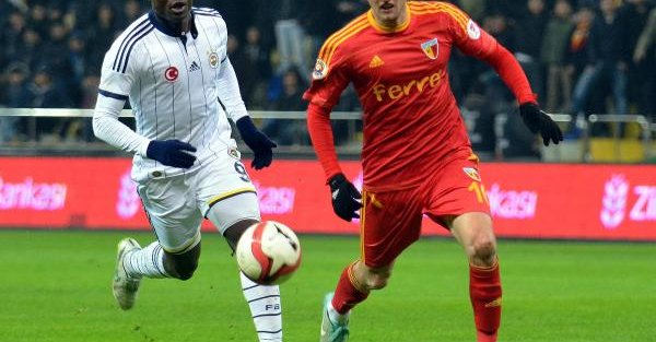 Kayserispor Fenerbahçe maç fotoları