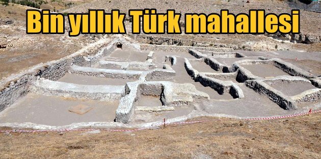 Kemah'ta bin yıllık Türk mahallesi gün yüzüne çıktı