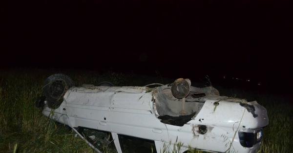Keşan'da takla atan otomobilin sürücüsü öldü