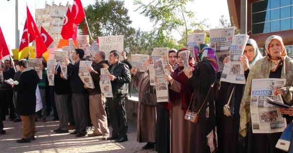 KİLİS'TE '14 ARALIK' PROTESTOSU