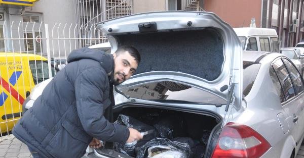 Kırıkkale'de otomobilde 40 kilo esrar ele geçirildi