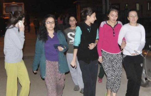 Kız Öğrenci Yurdu'nda Dumun Dedektörü paniği