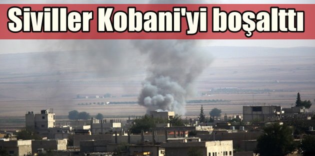 Kobani'de sivil kalmadı, PYD IŞİD kapışıyor