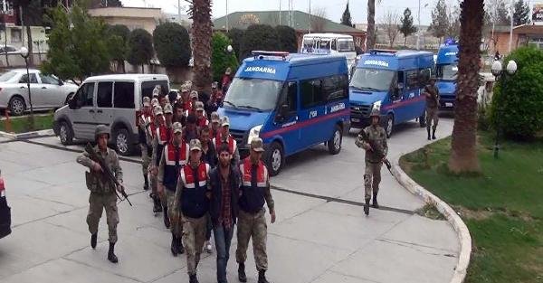Kobani’ye gitmek isteyen 10 kişi gözaltına alındı (2)