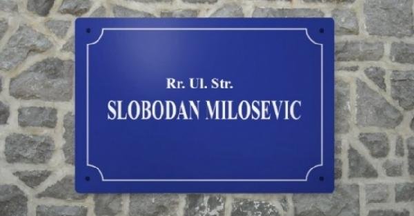 Kosova'da bir caddeye Slobodan Miloşeviç ismi verildi