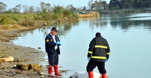 Manavgat Irmağı'nda erkek cesedi bulundu
