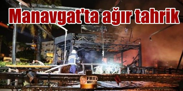 Manavgat'ta gösteriler çığrından çıktı: İşyerleri ateşe verildi