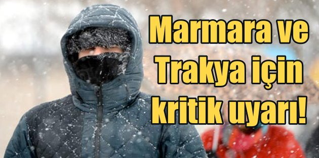 Marmara için kara kış alarmı; Doğal gazda kritik günler