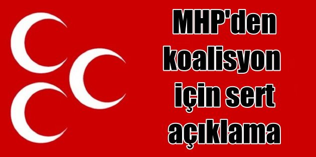 MHP: Dolmabahçe'de bölücülerle kol kola girenler, HDP ile hükümet kursun
