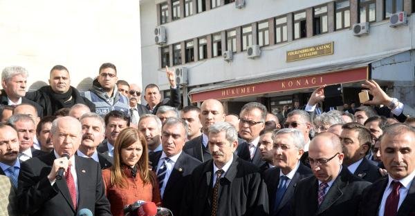Mhp Lideri Bahçeli, 500 Araçlık Konvoyla Tunceli'de (2)