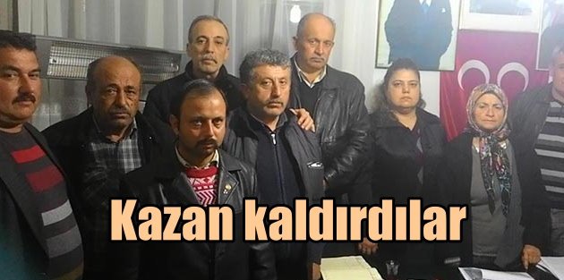 MHP Yenipazar teşkilatı kazan kaldırdı: Toplu istifa