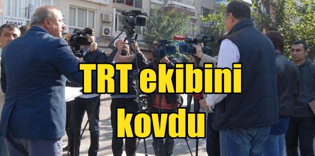 Oktay Vural, TRT muhabirini kovdu