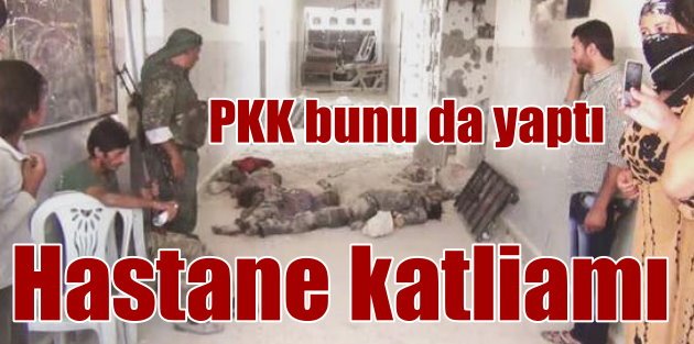 PKK Kobani'de hastaneyi havaya uçurdu
