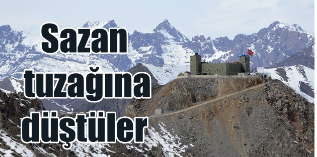 PKK'lı teröristlere Dağlıca'da Sazan tuzağı