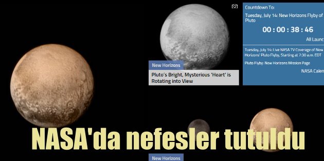 Pluton'a en yakın mesafede: Uzay'da yeni dönem