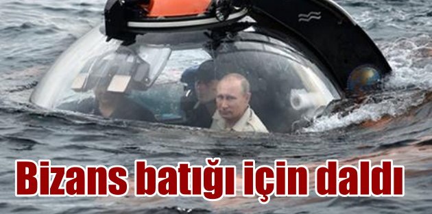 Putin, Kırım açıklarında deniz dibine daldı