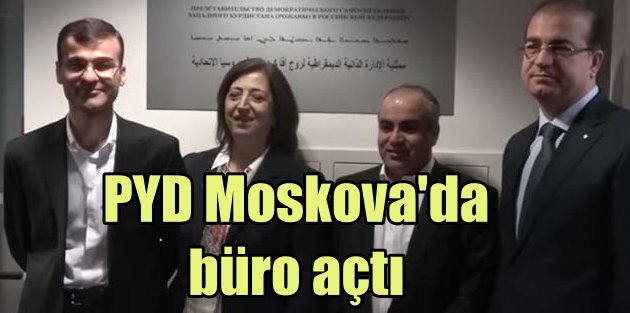 PYD - PKK Moskova'da temsilcilik açtı