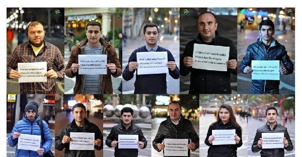 Rehin Alınan Azeriler İçin Bakü'de Kampanya Başlatıldı