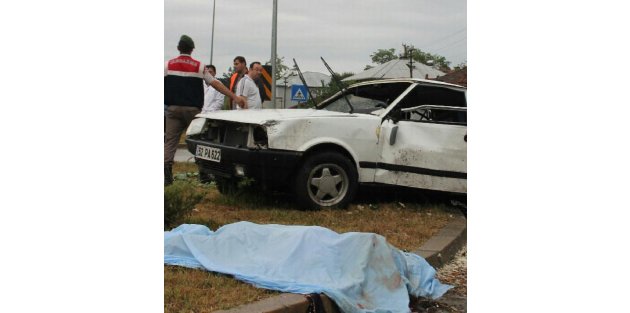 Samsun'da kaza: 1 ölü, 4 yaralı