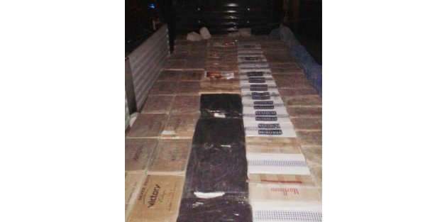 Şanlıurfa'da 170 bin paket kaçak sigara ele geçirildi