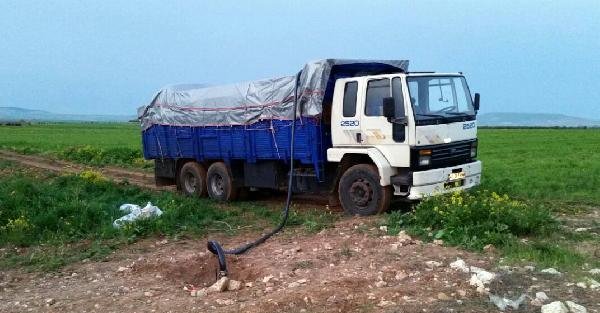 Şanlıurfa'da 22 ton ham petrol hırsızlığına gözaltı