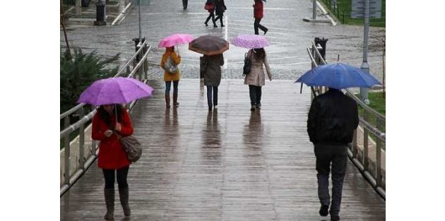 Son Dakika Hava Durumu: İstanbul'da yağmur var