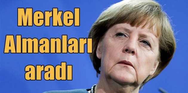 Sultanahmet için Merkel'den 'Endişeliyiz' mesajı