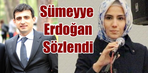 Sümeyye Erdoğan, İHA mühendisiyle söz kesti