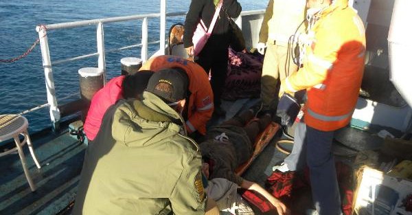 Sürüklenen Gemideki 235 Suriyeli Kaçak, Böyle Kurtarıldı