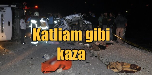 Tekirdağ Saray'da kaza: 4 ölü, 4 yaralı var