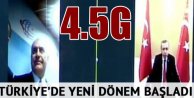 4,5G ile ilk görüşmeyi Erdoğan ve Yıldırım yaptı