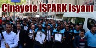 İSPARK Cinayeti, 500 İSPARK çalışanı Necmettin Yanık için yürüdü