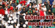 Karşıyaka Göztepe maçı sonrası olaylar çıktı
