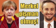 Merkel Böharmann açıklamasından pişman olduğunu söyledi