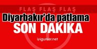 Diyarbakır'da büyük patlama: Bölgeye ambulanslar gönderildi