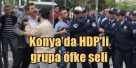 Konya'da HDP'li 1 mayıs kortejine sert tepki