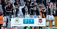 Torku Konyaspor - Beşiktaş maçında önemli dakikalar