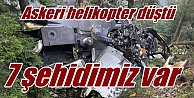 Giresun'dan askeri helikopter düştü: Şehitlerin isimleri açıklandı