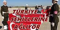 Tüm Türkiye yasta! Şehitlerimizi uğurluyoruz
