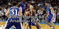  Baskette Türk derbisi Fenerbahçe’nin  