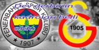  Fenerbahçe-Galatasaray ilk 11'ler