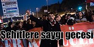 Beşiktaş'ta bombalı saldırı; Onbinler şehitler için yürüdü