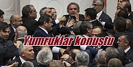 Meclis'te AK Parti ile HDP'li vekiller yumruk yumruğa kavga etti